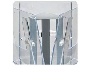 Półki akrylowe do stojaków 2x3 Multiside