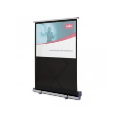 Ekran przenośny podłogowy NOBO - przekątna 150 cm (122x91)