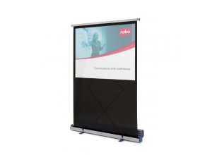 Ekran przenośny podłogowy NOBO - przekątna 189 cm (160x100)