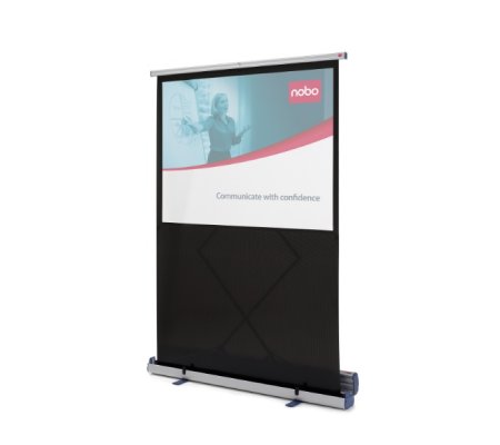 Ekran przenośny podłogowy NOBO - przekątna 189 cm (160x100)