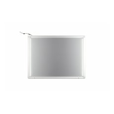 Gablota informacyjna wewnętrzna 2x3 -z oświetleniem LED korkowa / tekstylna / lakierowana