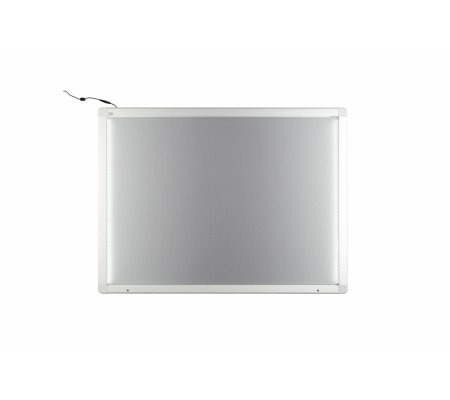 Gablota informacyjna wewnętrzna 2x3 -z oświetleniem LED korkowa/tekstylna/lakierowana