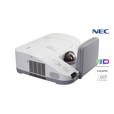 Projektor U310W Ultra-Short-Throw NEC z funkcją 3D Ready